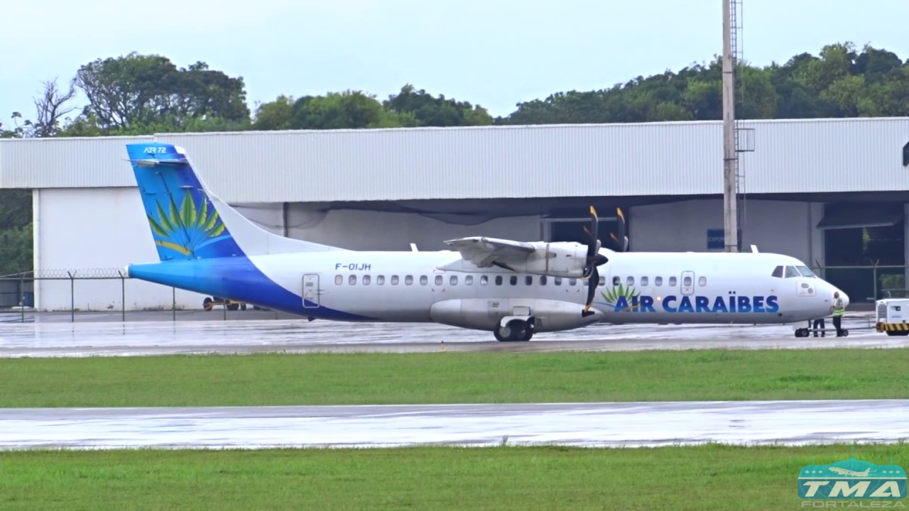 [SBFZ/ FOR] Ferry Flight - Pouso & Decolagem ATR 72-500 F-OIJH Air Caraibes 03 & 04/03/2017