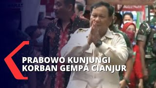 Kunjungi RSUD Sayang Cianjur, Prabowo Pastikan Korban Gempa Tertangani dengan Baik