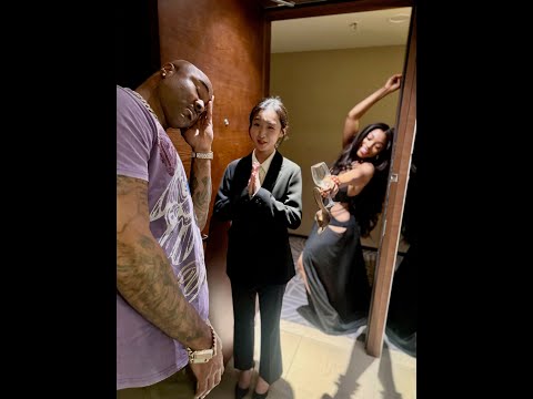 When Domini shows up to Mike’s hotel Room hot and ready!