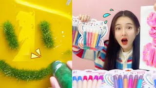 Fun Treasure Hunt! Popcorn Pens VS Jelly Pens, Which One Makes The Best Fluffy Paintbrush?