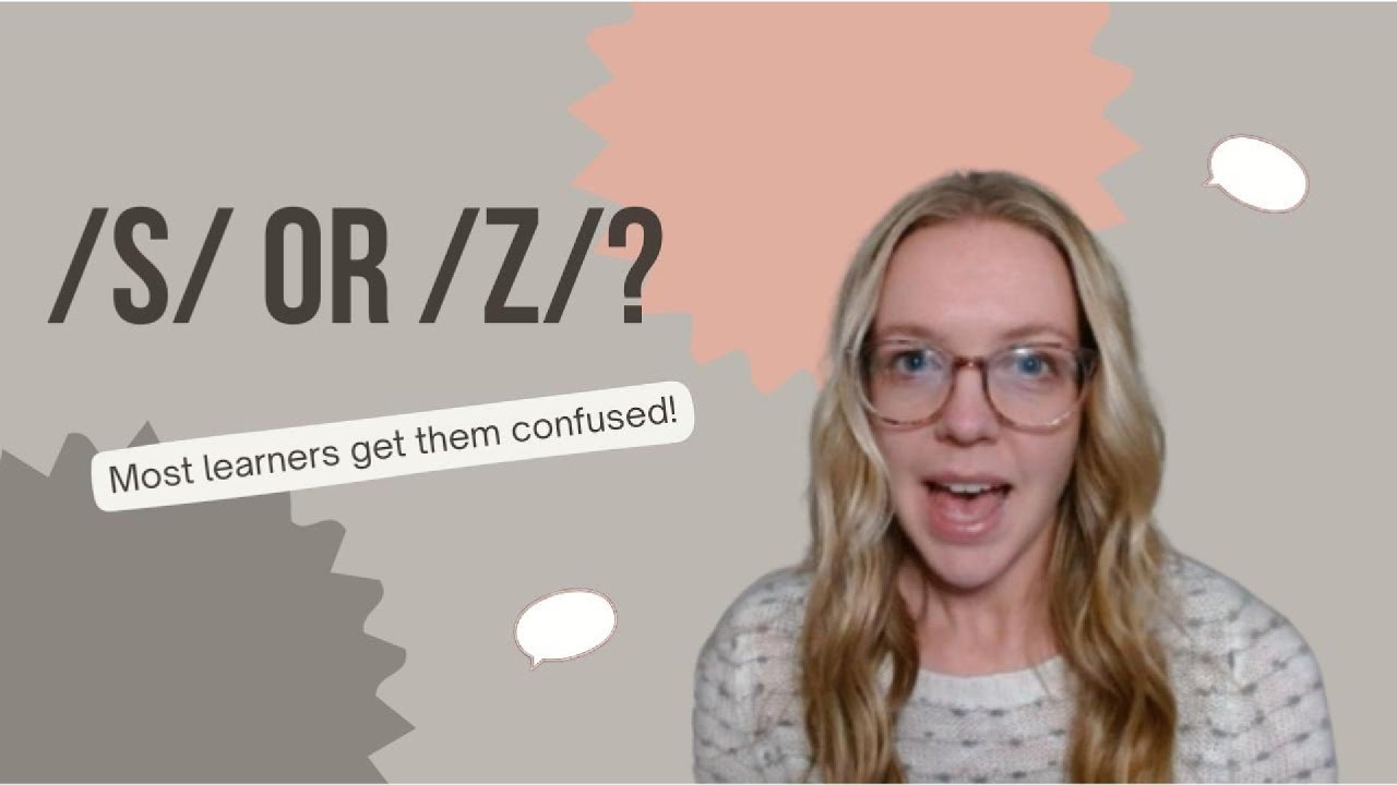 /S/ vs /Z/ in American English | Pronunciation Rules + Practice