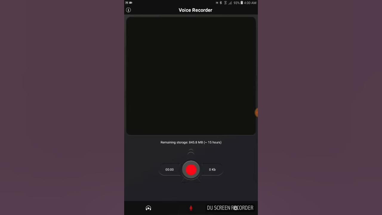 How to voice record youtube