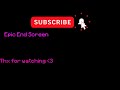 End of video