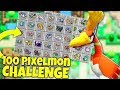 100 vs 100 POKEMON CHALLENGE OP ZYGARDE - MINECRAFT PIXELMON MOD BATTLE | JeromeASF