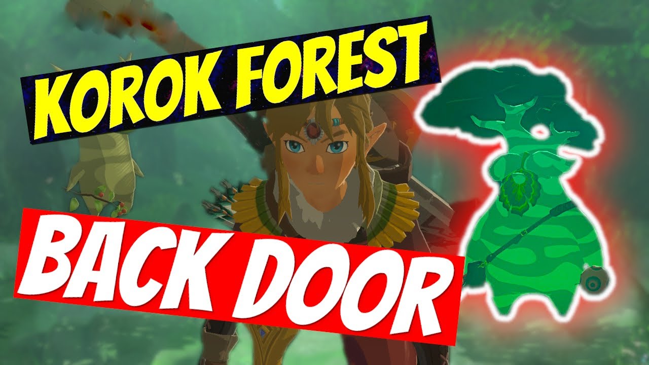 | Zelda BOTW | В лесу Корок есть черный вход!