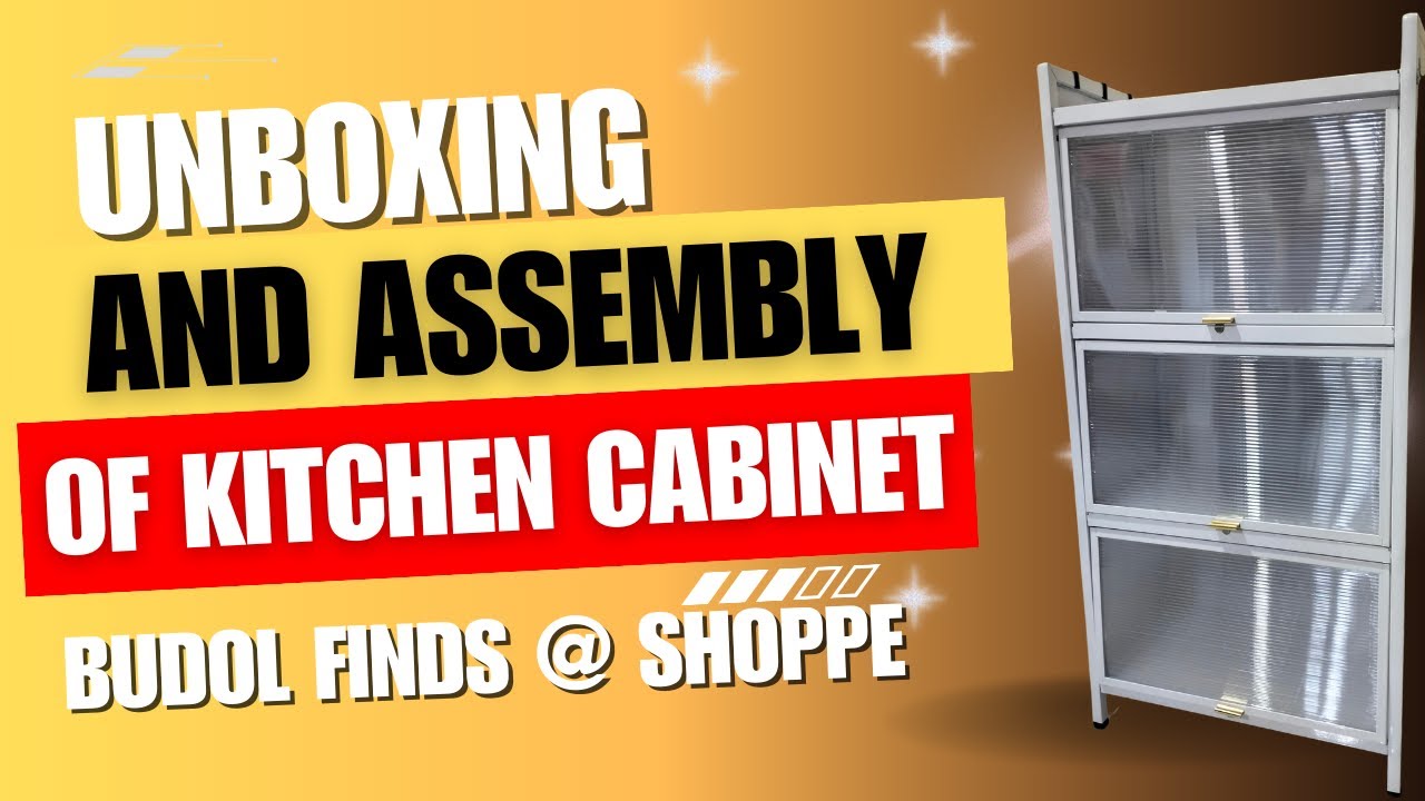 HOW TO ASSEMBLE KITCHEN ORGANIZER / UNBOXING BUDOL