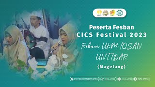 REBANA UKM IQSAN UNTIDAR || NOMOR URUT 29 FESBAN CICS FESTIVAL 2023