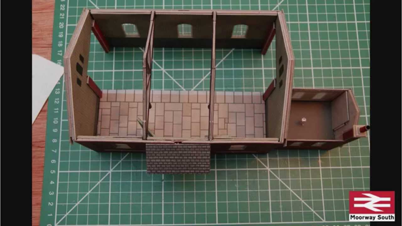 Metcalfe Card Kit PO232 Goods Shed - YouTube