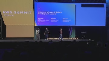 AWS Summit Zurich 2025 - Implementing Amazon Q Business for Enterprise AI Assistants