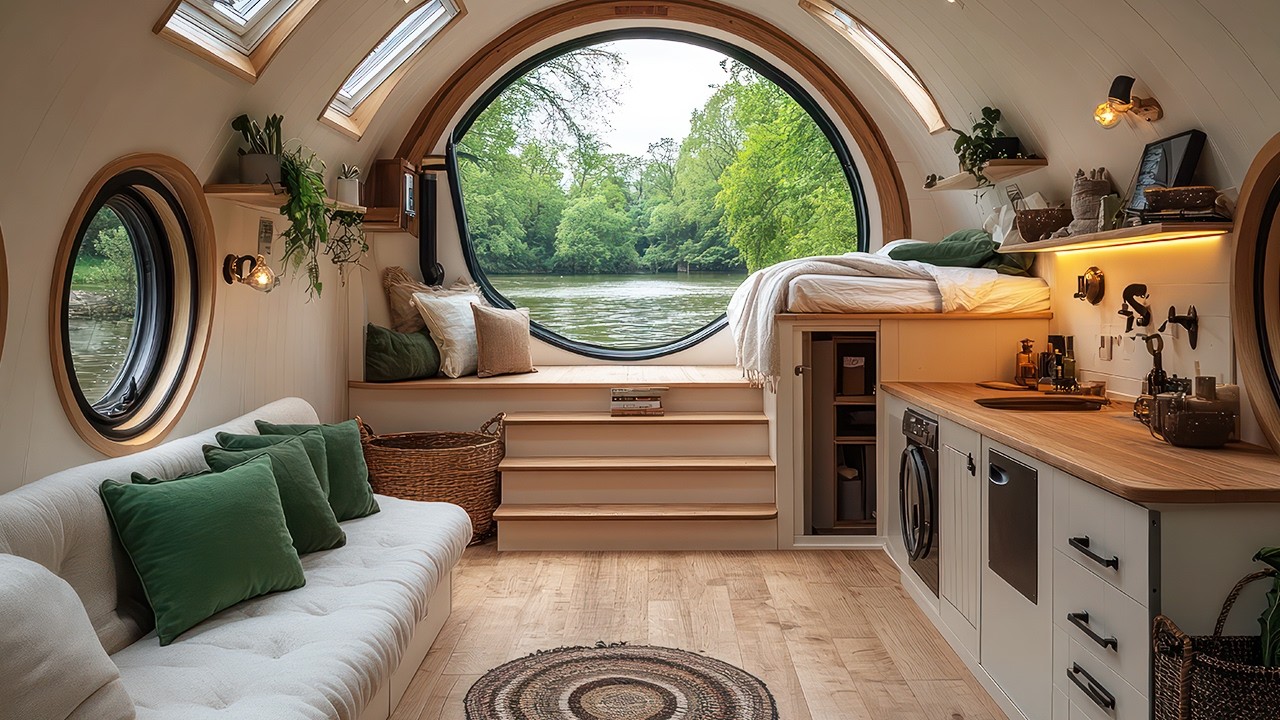 Latest Tiny House Interior Design Trends 2025 - YouTube