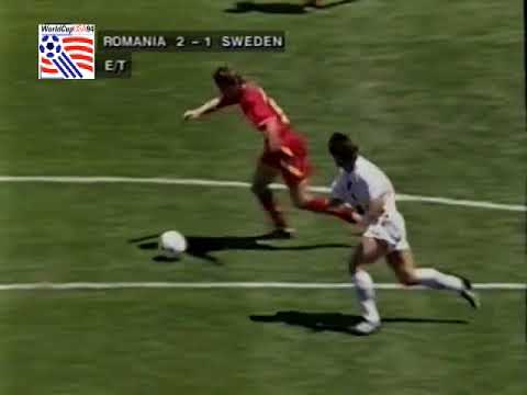 Romania vs Sweden Quarter finals World cup 1994