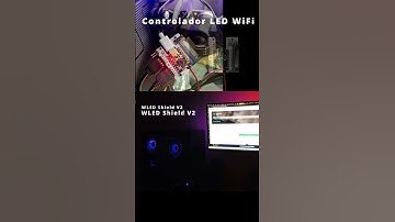 WLED Shield V2 #arduino #arduinoproject #wled #gaming #light #led #ledlights#esp32