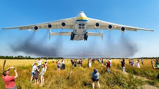 : Antonov An-225 Mriya | 10 AWESOME TAKEOFFS AND LANDINGS OF THE BIGGEST AIRCRAFT ever existed