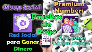 Pruebas de Pago "Givvy Social" y "Premium Numbers" screenshot 3