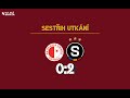 SESTŘIH | Slavia - Sparta 0:2 (čtvrtfinále MOL Cup, 2021/2022)