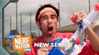 NERF Official | EPIC SUPER SOAKER BATTLE w\/ Zach King, VFXBro \& Jamie Costa | NERF Nation