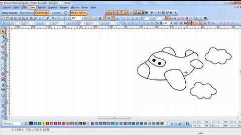 como fazer Matriz  de bordado -  Aplique automático no WILCOM