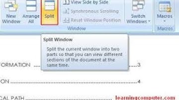 Windows Group in View Tab_ Microsoft Office Word 2007_ Rafid Tech