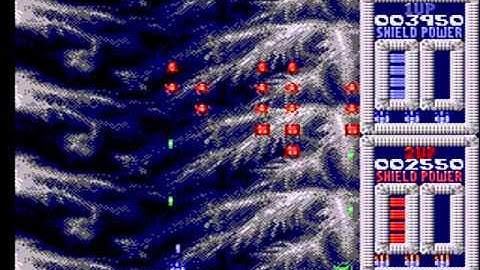 Super Space Invaders (Sega Master System) 2-player - Stage 1