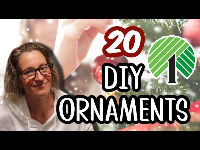 Budget Friendly DIY Christmas Ornaments + Video – My Love For