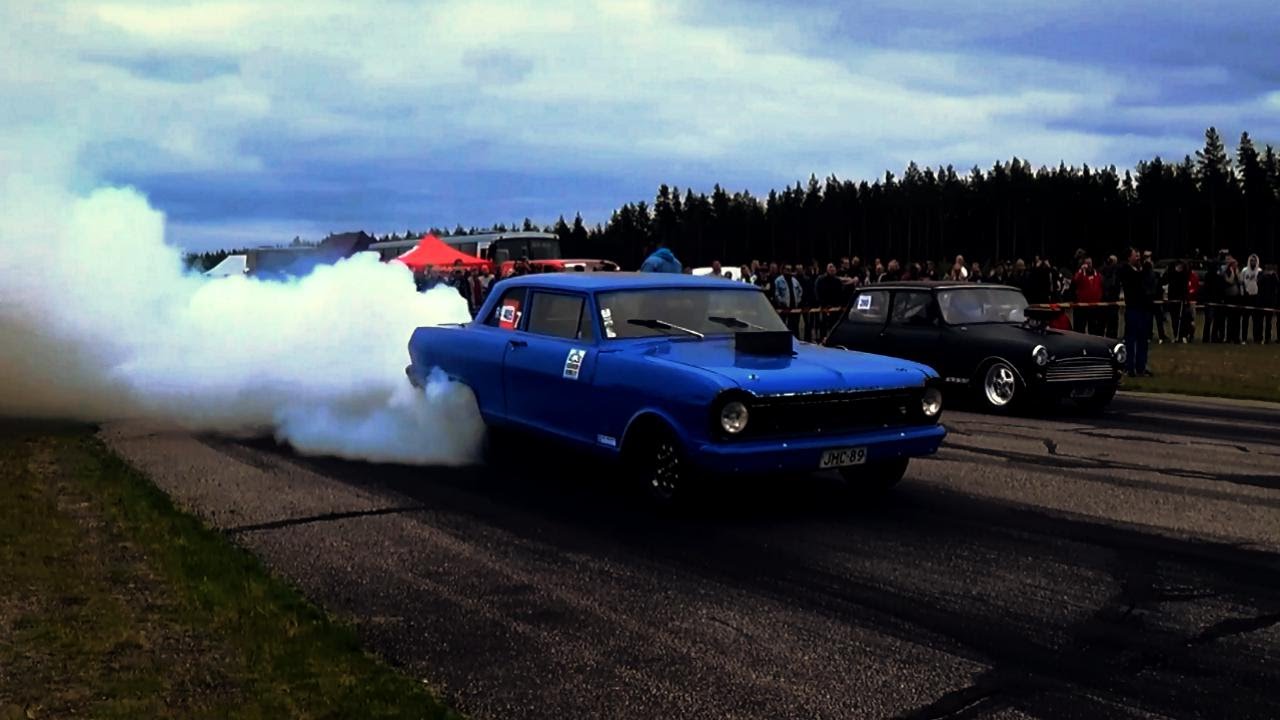 Street Cars & Big Burnouts! VWOpen Drag Racing 2016 YouTube