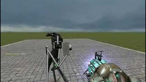 GMod Tutorial - Auto-tracking turret (Part 2/2)