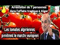 Arrestation 7 personnesaffaire tragique  alger tomates algriene simposent dans march europene