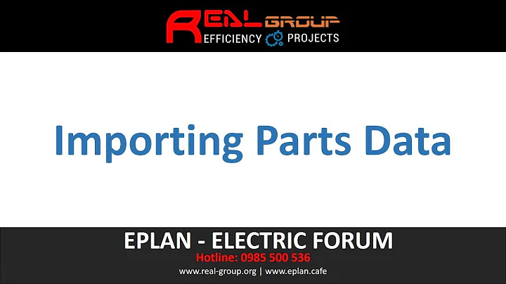 Importing Parts Data | EPLAN Education - DayDayNews