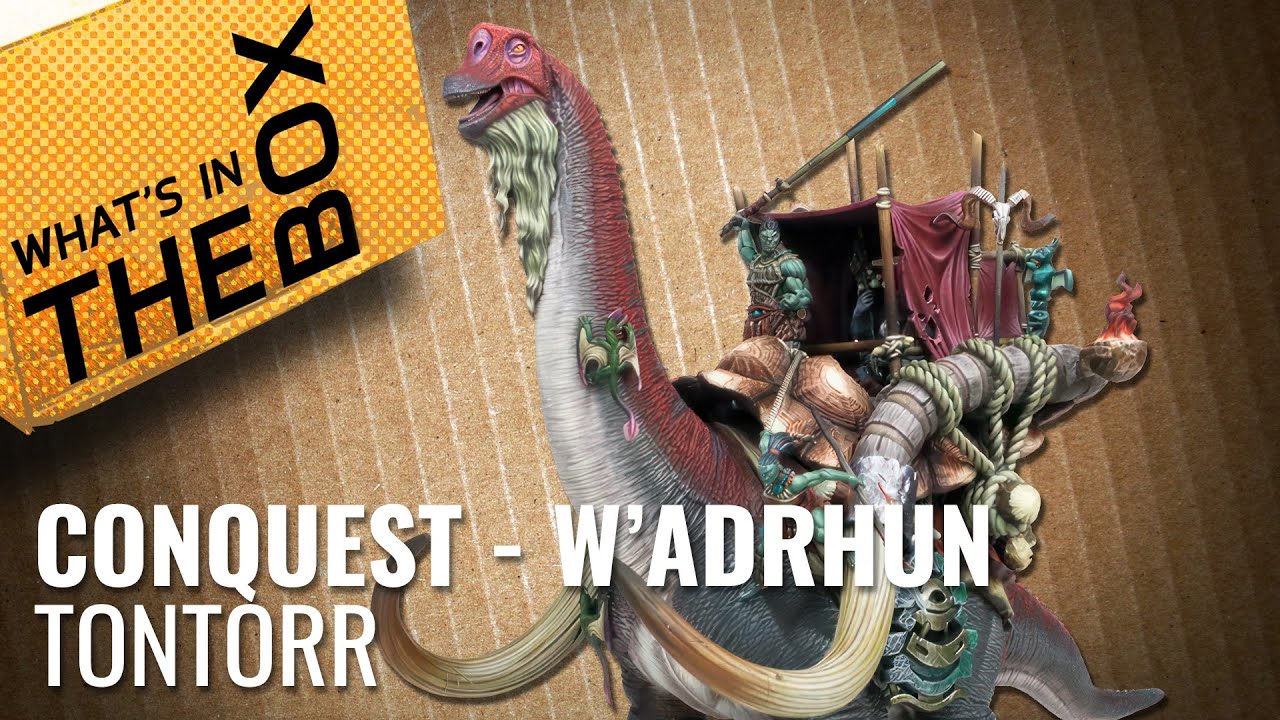 Unboxing: Conquest - W’adrhŭn Tontorr | Para Bellum Games