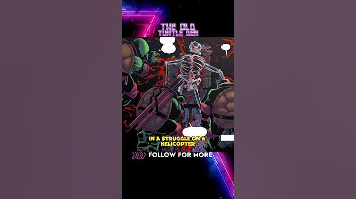 Donatello Becomes a Cyborg in TMNT