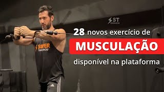 28 Novos Exercícios de Musculação - ST Coach | Software para Personal Trainer Online screenshot 1