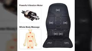 Full-Body Electric Vibrating Massage for Chairs at Home, Office and Car Seats.