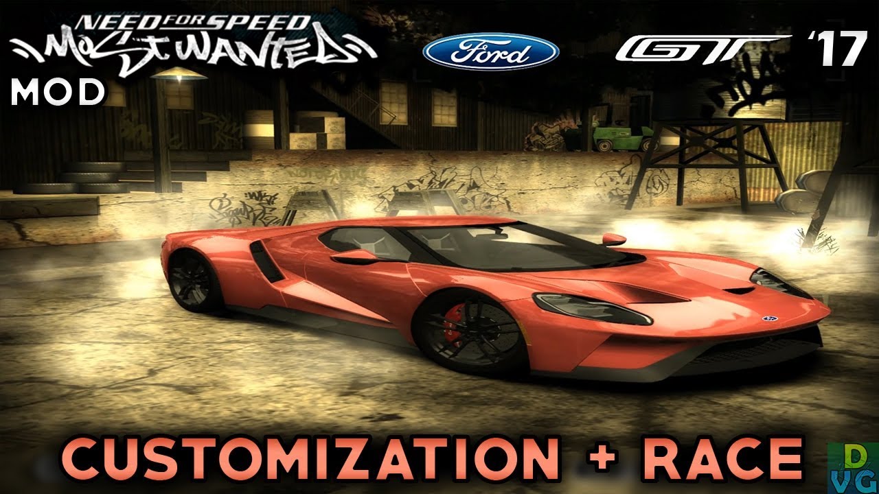 Ford GT Need For Speed Most Wanted Rides