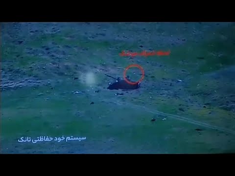 آزمایش سیستم دفاع فعال ساخت نیروی زمینی سپاه