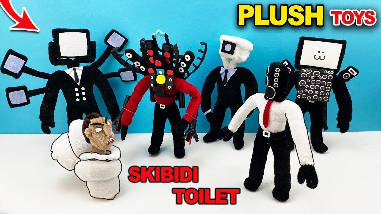 Plush - Mega Compilation - Skibidi Toilet Toy DIY! How To Make - Cool  Crafts 