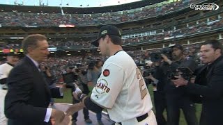 Giants receive 2014 World Series championship rings