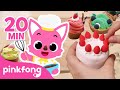 Lets make dessert with pinkfong   compilation  clay bakery  pinkfong clay time