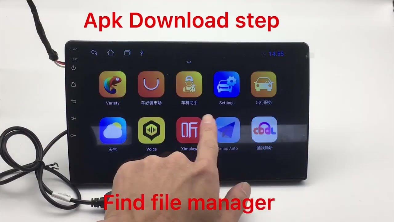 How to install apk on android car YouTube
