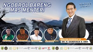 🔴LIVE || NGOBROL BARENG MAS MENTERI Dr. H. SANDIAGA S.UNO | PARIWISATA BANGKIT