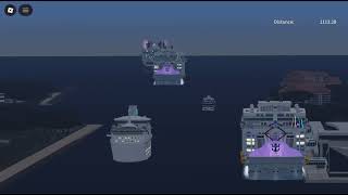 Port Miami Timelapse Cruise Ship Simulator Roblox screenshot 5