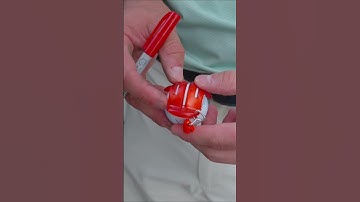 The GENIUS way Bryson marks his golf balls! 😲