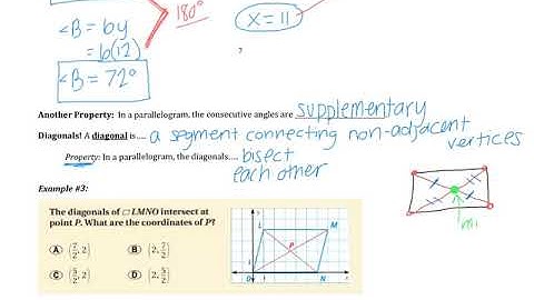 8 2 Use Properties of Parallelograms