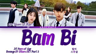 20 Years of Age (스무살) - Bam bi (밤비) (3인칭 복수 OST) Revenge of Others OST 3 Lyrics/가사 [Han|Rom|Eng]