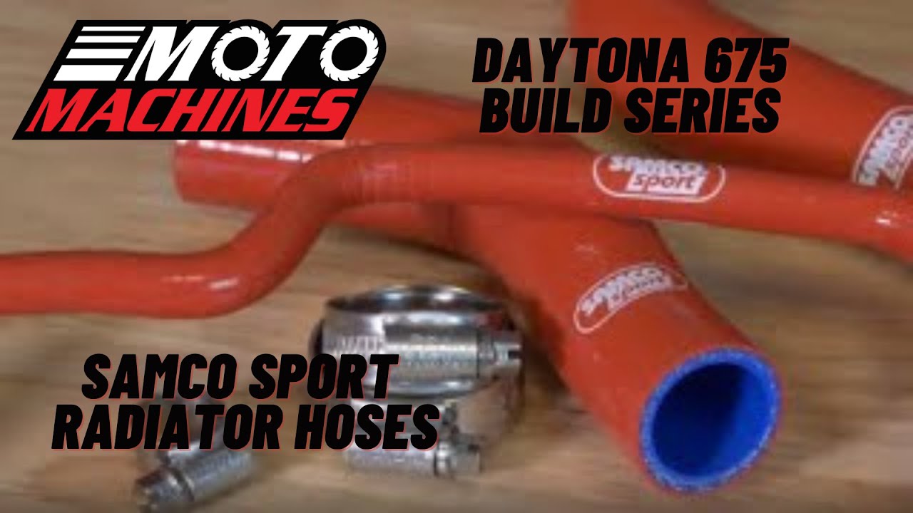 Daytona 675R 2013-2017 Samco Rad Hoses & Clips TRI-11 fit Triumph Daytona 675 