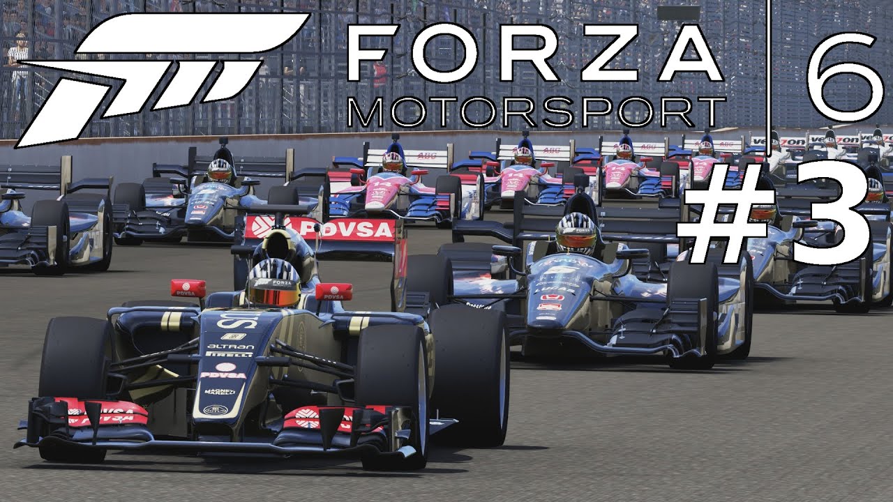 FORZA 6 FORMEL 1 vs. IndyCar Lotus F1 E23 Lets Play FORZA