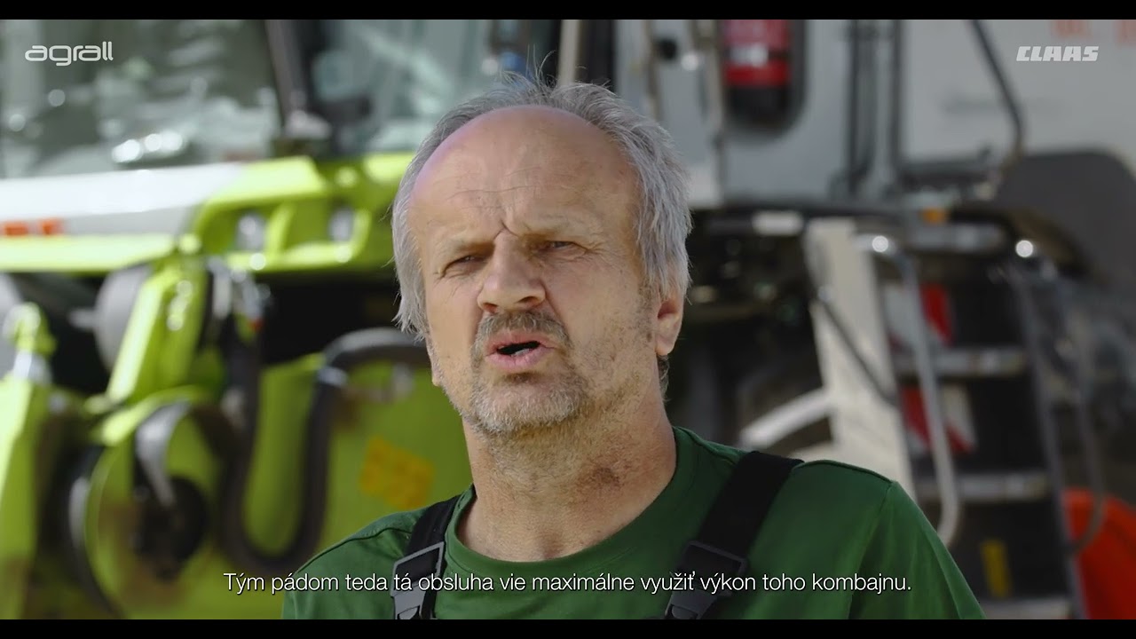 Kombajny CLAAS LEXION v praxi.