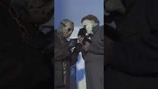 Michael Myers and Jason Voorhees find a kitten #shorts #michaelmyers #jason #kitten