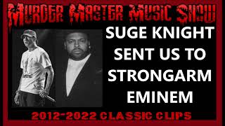 EMINEM Was Surrounded By Bloods Sent By SUGE to Strongarm Him from DRE | Death Row Muthaf-ckaz