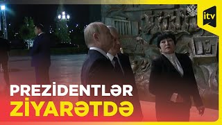 Vladimir Putin və Şavkat Mirziyoyev “Yeni Özbəkistan” parkını ziyarət ediblər