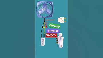 🔥Exhaust fan connection, reverse Forward switch connection kaise kare//#connection #exhaustfan